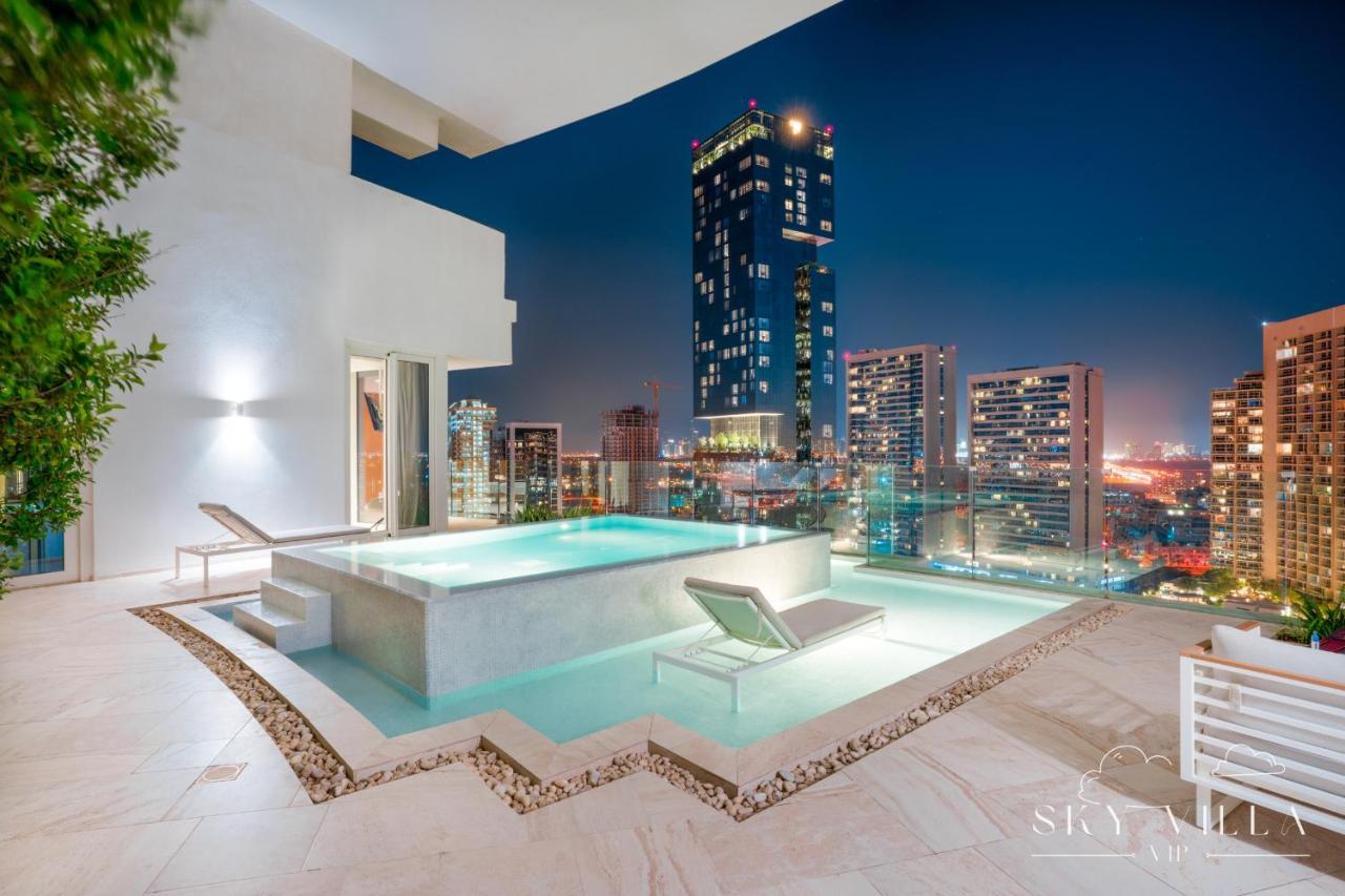 Five Jumeirah Village - Luxury Sky Villa Private Pool Dubai Exterior photo